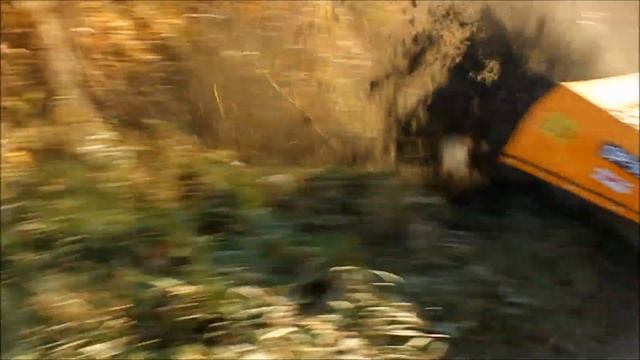 Косилка на манипуляторе / Mашины для отсекания обочин