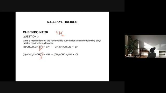 Google Meet CHM096 Lecture S03 & S04 Subtopic 5.4.3 (cont.) - 5.5.2
