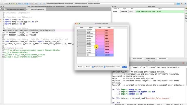 Polynomial regression in python step 1 video 45 machine learning смотреть онлайн