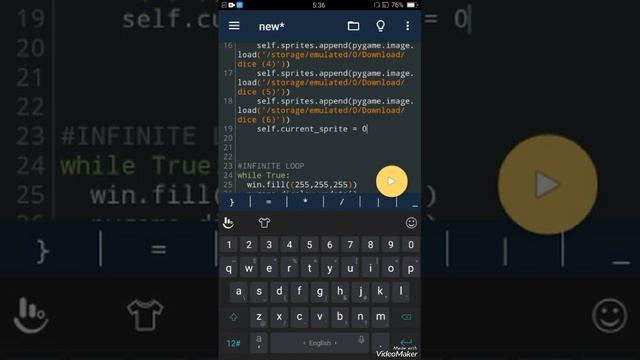Create a 2D DICE | PYTHON Project | DICE using Pygame | PYTHON / PYGAME смотреть онлайн