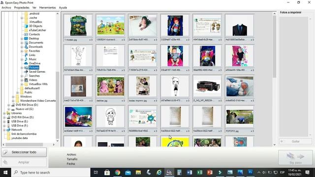 Imprimir fotos en Impresora Epson, en cualquier tamaño. смотреть онлайн