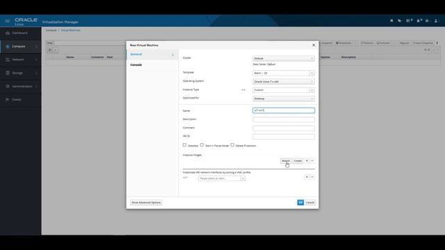 Creating a Virtual Machine in Oracle Linux Virtualization Manager смотреть онлайн