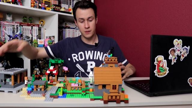 Реакция на набор LEGO Minecraft за 20000 рублей смотреть онлайн