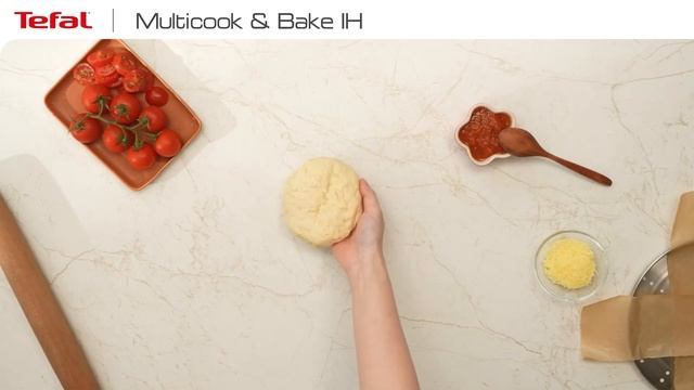 Мультиварка Tefal Multicook & Bake RK908 | Пицца Маргарита смотреть онлайн