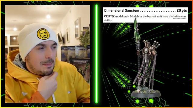 My Necron Canoptek Court Enhancement Tactics! - Warhammer 40k смотреть онлайн