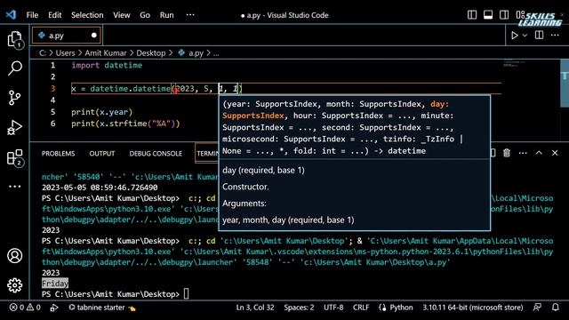 Lecture - 15 How to convert datetime to string in Python?,How do I show datetime in Python? смотреть онлайн