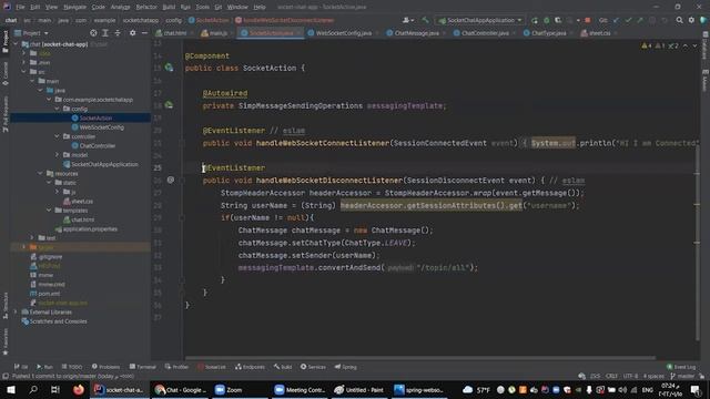 Chat LEAVE User смотреть онлайн