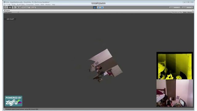 Kinect 3D Reconstruction in Unity смотреть онлайн