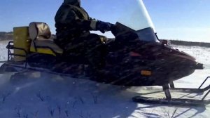 СНЕГОХОД ТАЙГА! ст500д Покатушка на Тайге!