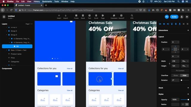 Design Components & Scroll | Episode 2 - Mobile Prototyping Essentials in Framer смотреть онлайн
