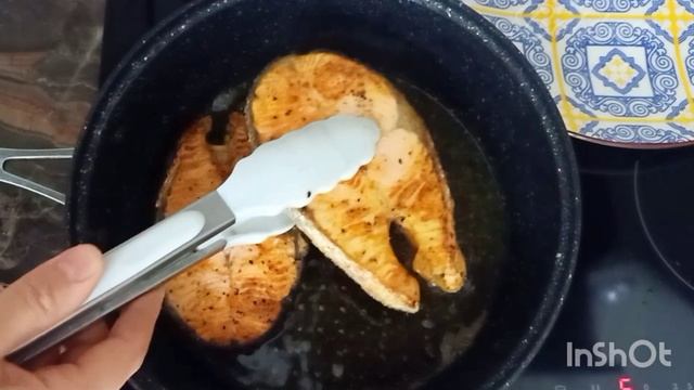 Семга в сливочном соусе. Жареная семга на сковороде смотреть онлайн