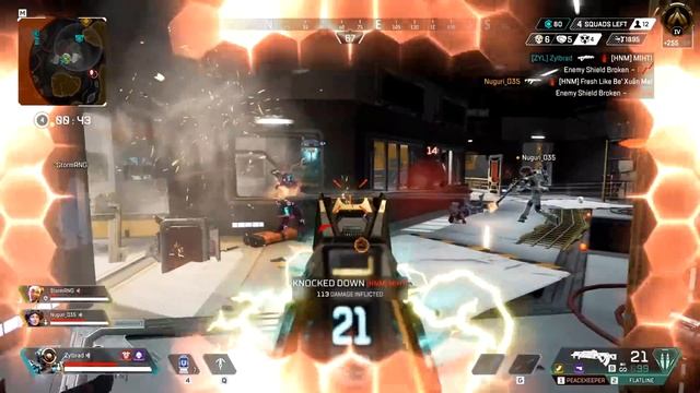 Gold Pathfinder with a Peacekeeper in the Road to Predator in Apex Legends смотреть онлайн