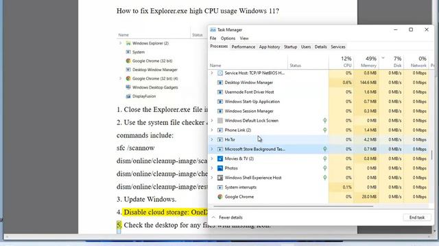 Fix Windows 11 Explorer.exe high CPU usage issue смотреть онлайн