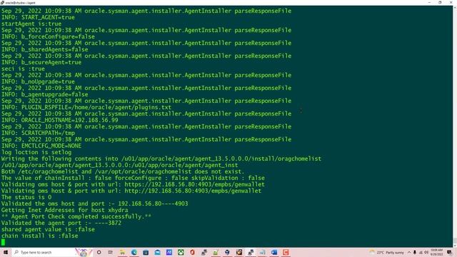 Deploy OEM agent in target host смотреть онлайн