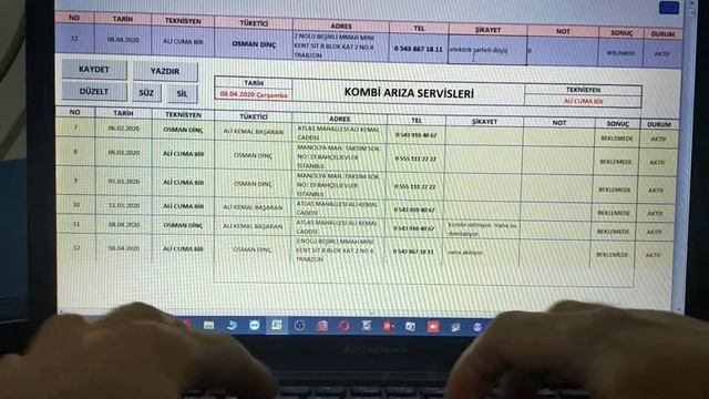 Teknik servis arıza takip excel programı смотреть онлайн