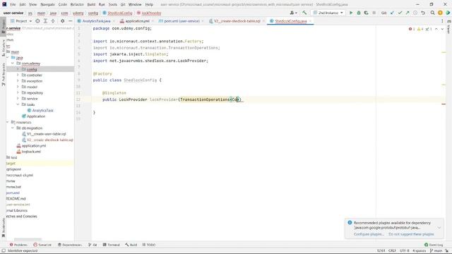 Micronaut - ShedLock for scheduled tasks смотреть онлайн
