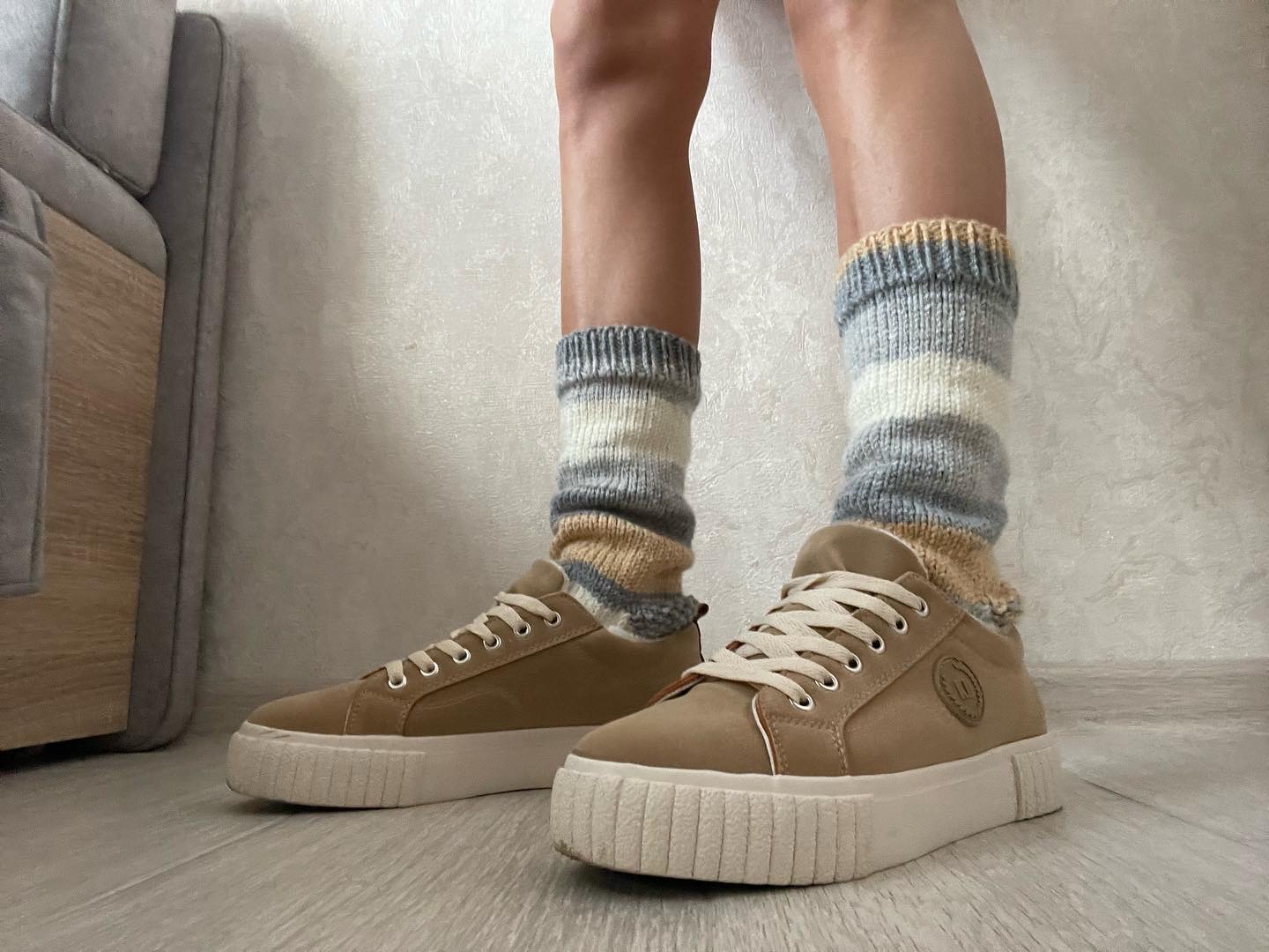 Носки спицами для начинающих.mp4 смотреть онлайн