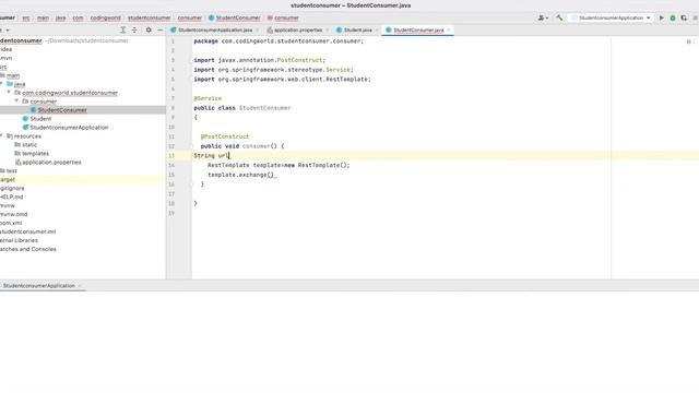 Consume Rest Api in Springboot using resttemplate example смотреть онлайн