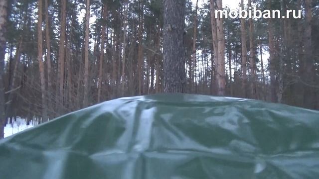 Тест Мобиба МБ-15 с накидным тентом, печи Согра-3, Дюна-3, ЗНТ-15 ТН смотреть онлайн