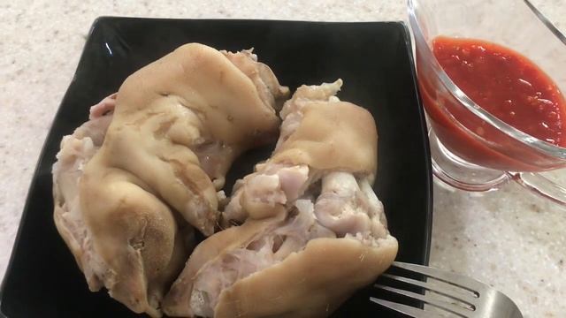 955. Свинные ножки отварные (НЕ НА Холодец)! Просто и вкусно! смотреть онлайн