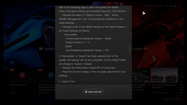 Gran Turismo® 7 25th PS4 Pro, Update 1.31 Notes - Welcomed Additions.. смотреть онлайн
