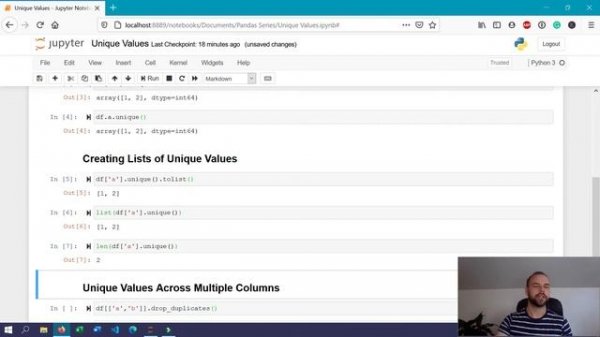 Pandas Unique Values | Python Pandas Tutorial #11 | Pandas Unique and Nunique Functions