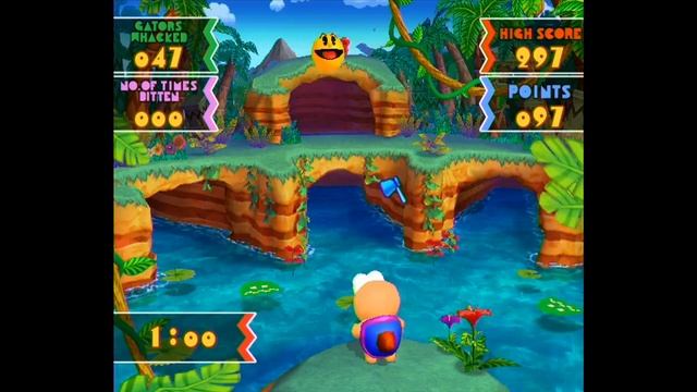 Namco Museum Megamix - Gator Panic Remix смотреть онлайн