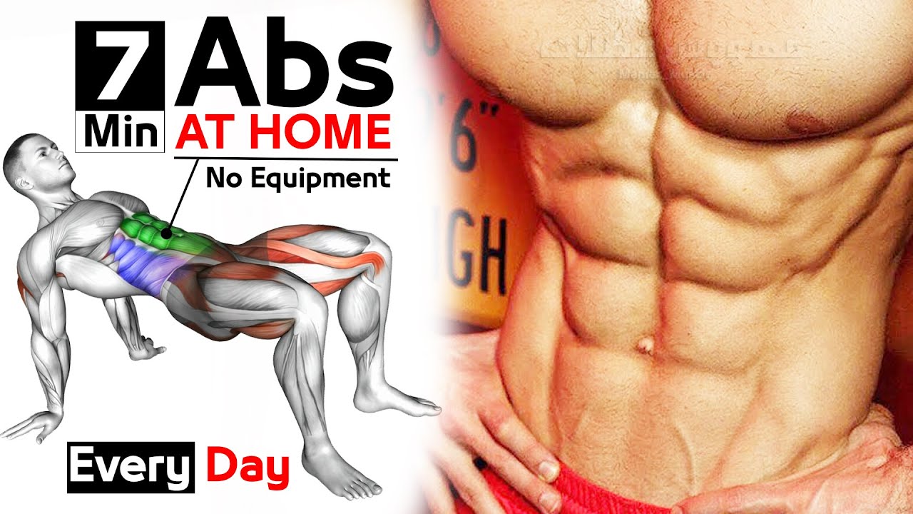 7 упражнения для живота и боков - (домашних условиях) смотреть онлайн