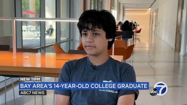 This 14-year-old teen is about to graduate from college, work for SpaceX смотреть онлайн