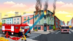 Машинки пожарная машина - Мультики про пожарных Винтик спешит на помощь - Хочу знать все