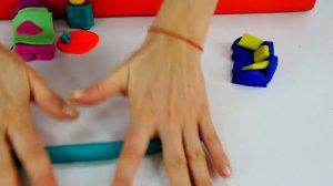 Play-Doh and Dolls. Play-Doh furniture.