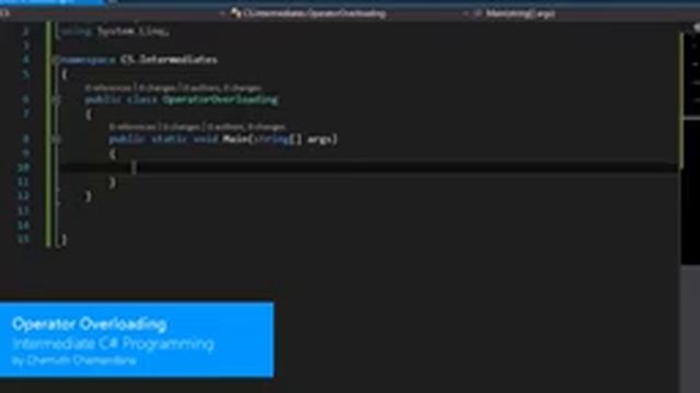 Operator Overloading - C# Intermediate Tutorials смотреть онлайн