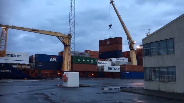 m/v Samskip Skaftafell смотреть онлайн