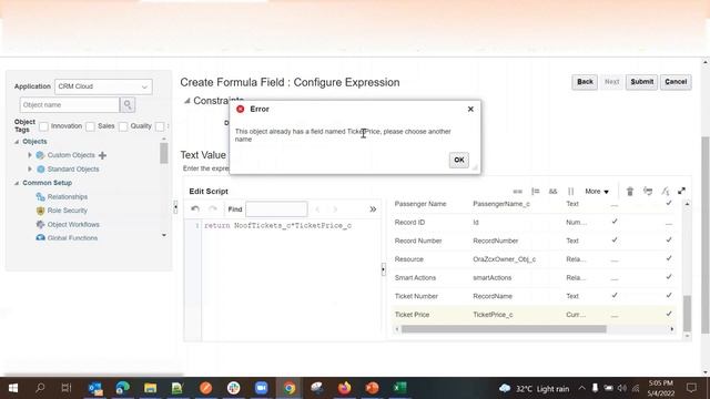 Demo - Objects and Fields in Oracle Sales cloud смотреть онлайн