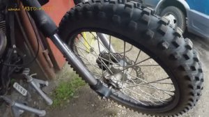 Замена сальников вилки ирбис ттр 250 (125)