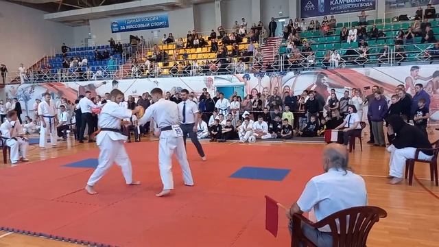 Чемпионат и Первенство Камчатского края 2023 по Киокусинкай каратэ. Бой "кость в кость". смотреть онлайн