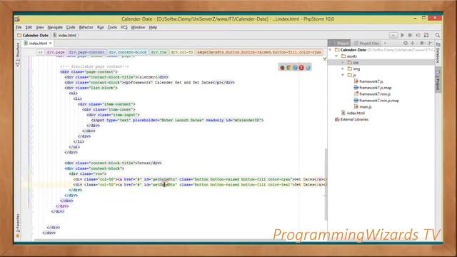 Framework7 S1E4 : Calender - Get/Set Multiple Dates смотреть онлайн