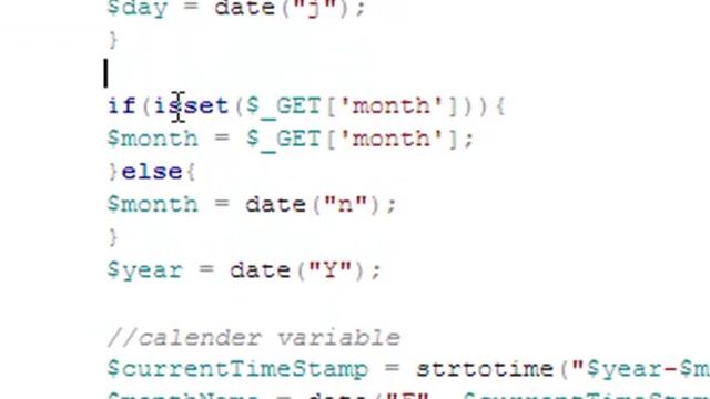 PHP MYSQL Event Calender Tutorial Part 2_1 : Adding Next and Previous Button смотреть онлайн