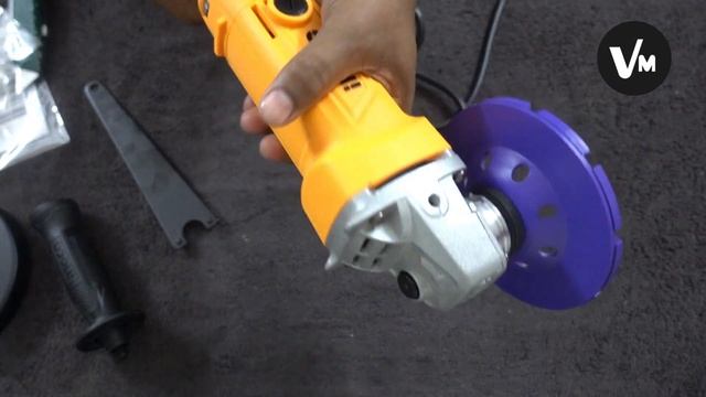 Heavy Duty INGCO Angle Grinder AG10108-5 from смотреть онлайн
