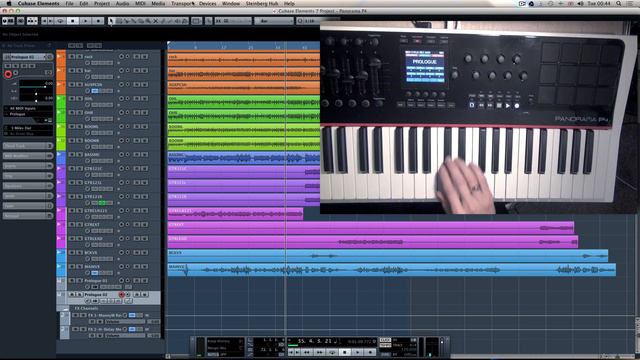 Cubase, Nuendo Midi Controller Nektar Panorama P4
