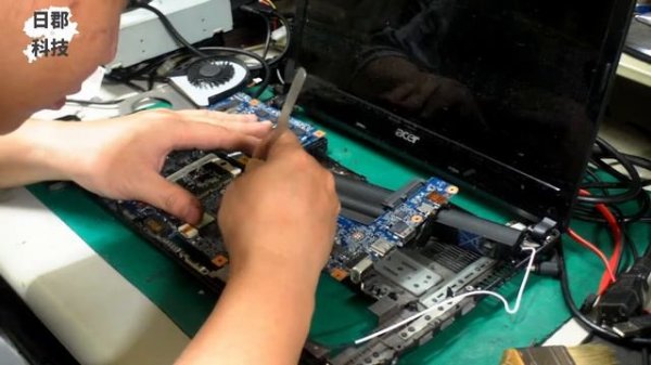 Aspire 3820TG 開機 過熱斷電 當機 無法散熱 拆機維修教學 Acer 宏基【日郡科技】