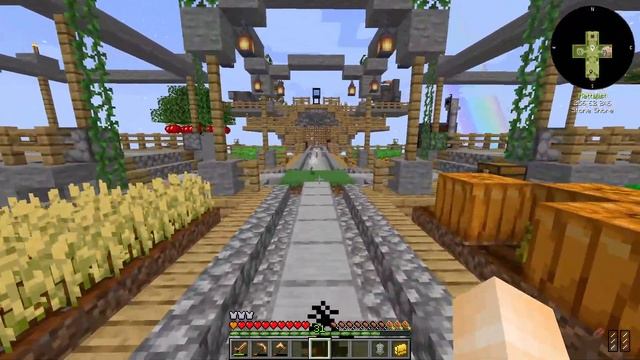 Minecraft: Skyopolis 4 - #09 Уголь для цветков, Ферма Ore и Биодизель