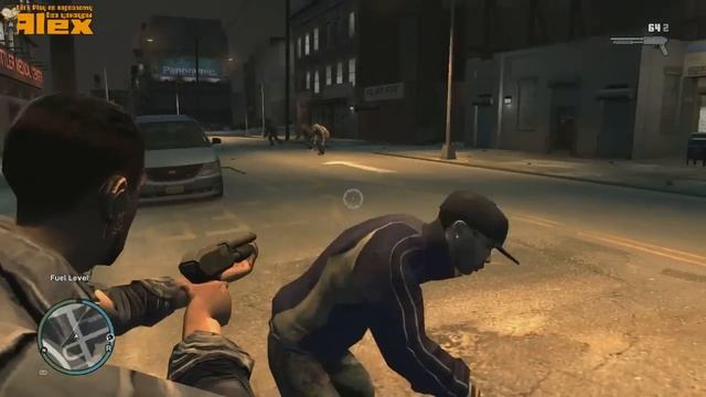 GTA IV. НАСТОЯЩИЙ Zombie mod. Когда зомби атакуют. смотреть онлайн