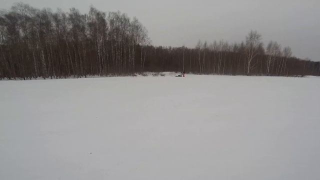 Хаски Хаус, поездка на снегоходе смотреть онлайн