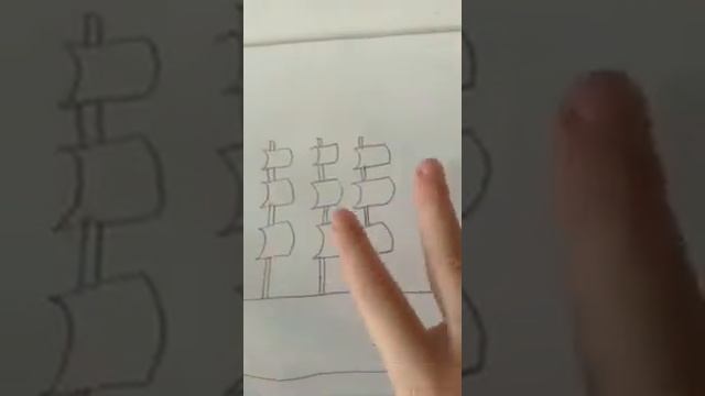 Как нарисовать красивый корабль #корабль# рисунок#рисуноккарандашем смотреть онлайн