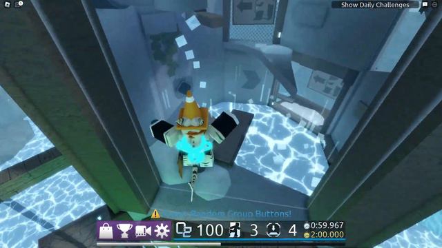 Flood Escape 2 Highlights - Snowy Stronghold [Crazy] смотреть онлайн