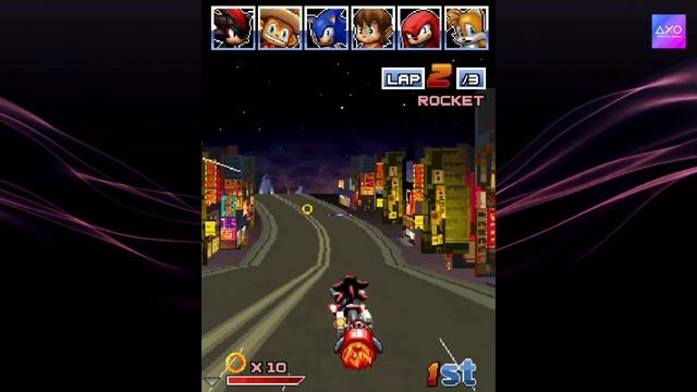 Shadow character, Tokyo-to Race | Sonic & SEGA All-Stars Racing | Java game Part - 14 смотреть онлайн