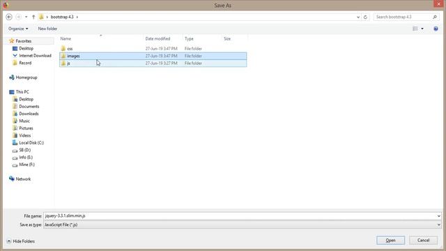 How to Offline Bootstrap 4.3 (Install) - 2 смотреть онлайн