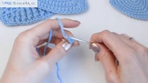 Как связать треугольник крючком | How do you crochet a triangle