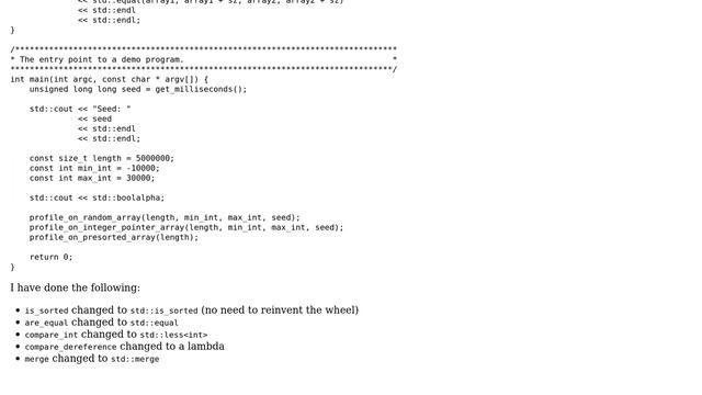 Code Review: Natural merge sort - follow-up смотреть онлайн